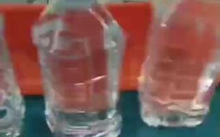 Carbon dioxide mineral water printing video